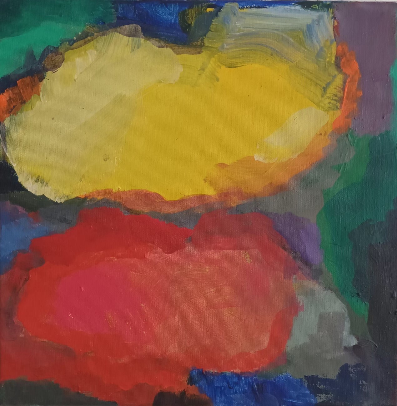 20×20 Acryl auf Leinen