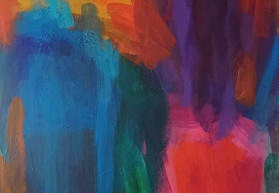 80×60 Acryl auf Leinen