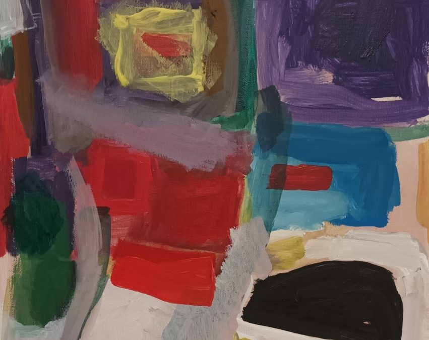 Acryl auf Leinen