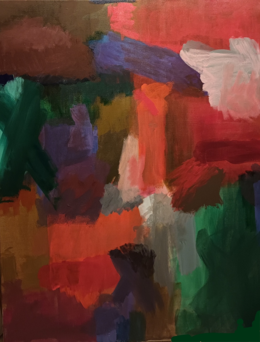 Acryl auf Leinen